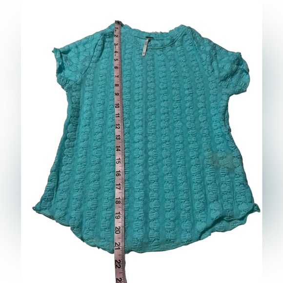 Free People Textured Tee Size XS NWoT - Picture 8 of 11
